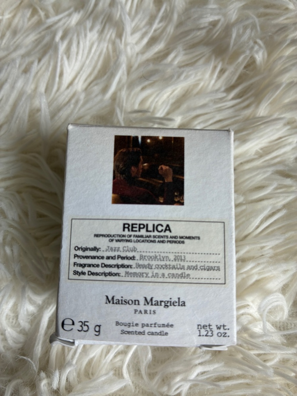 Maison Martin Margiela Replica Jazz Club Scented Candle - White